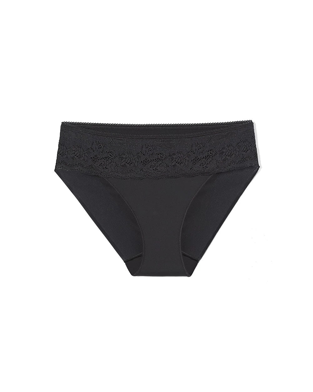 BLACK Hipster Panty with Lace