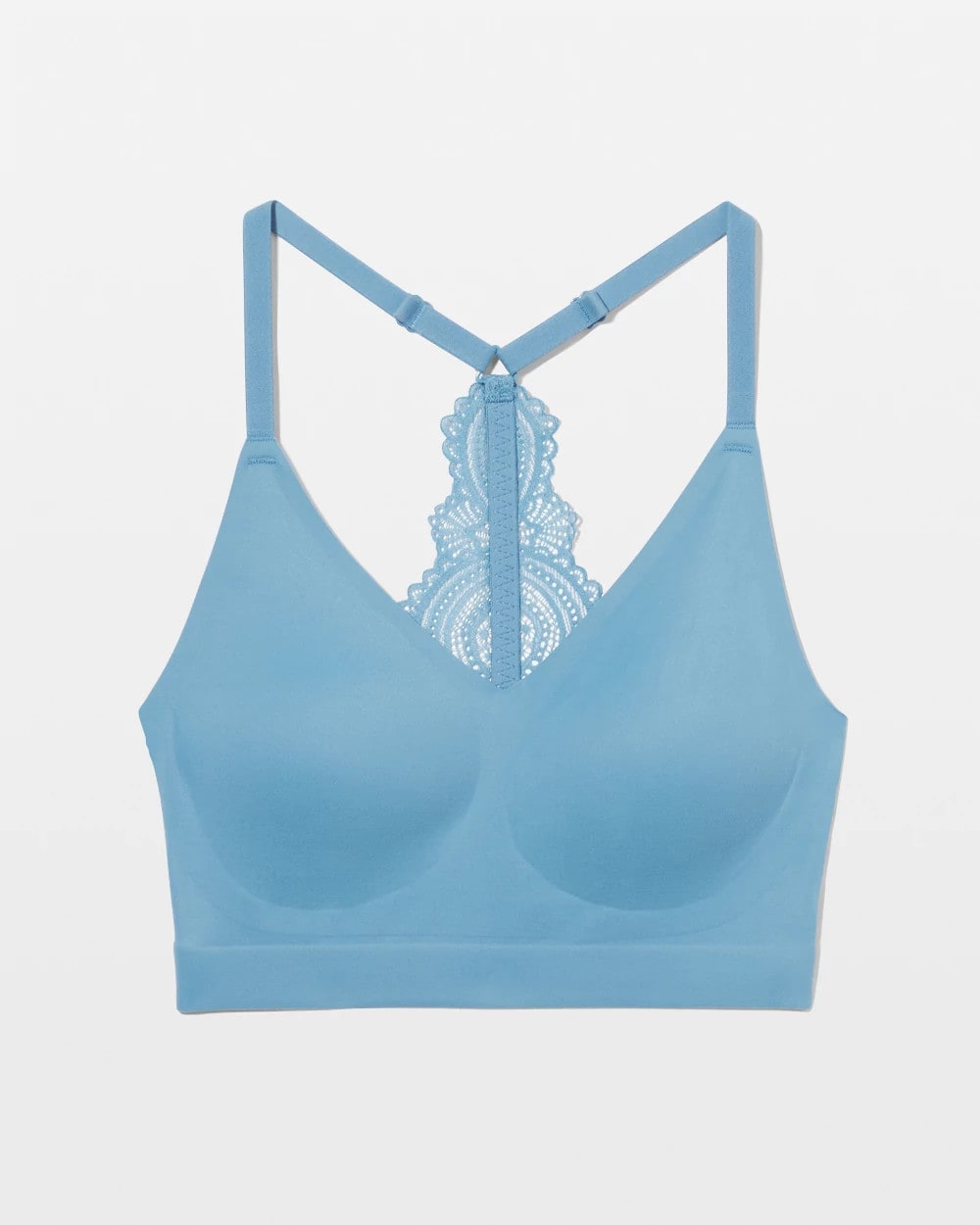 BLUE HEAVEN Racerback Bralette with Lace Back