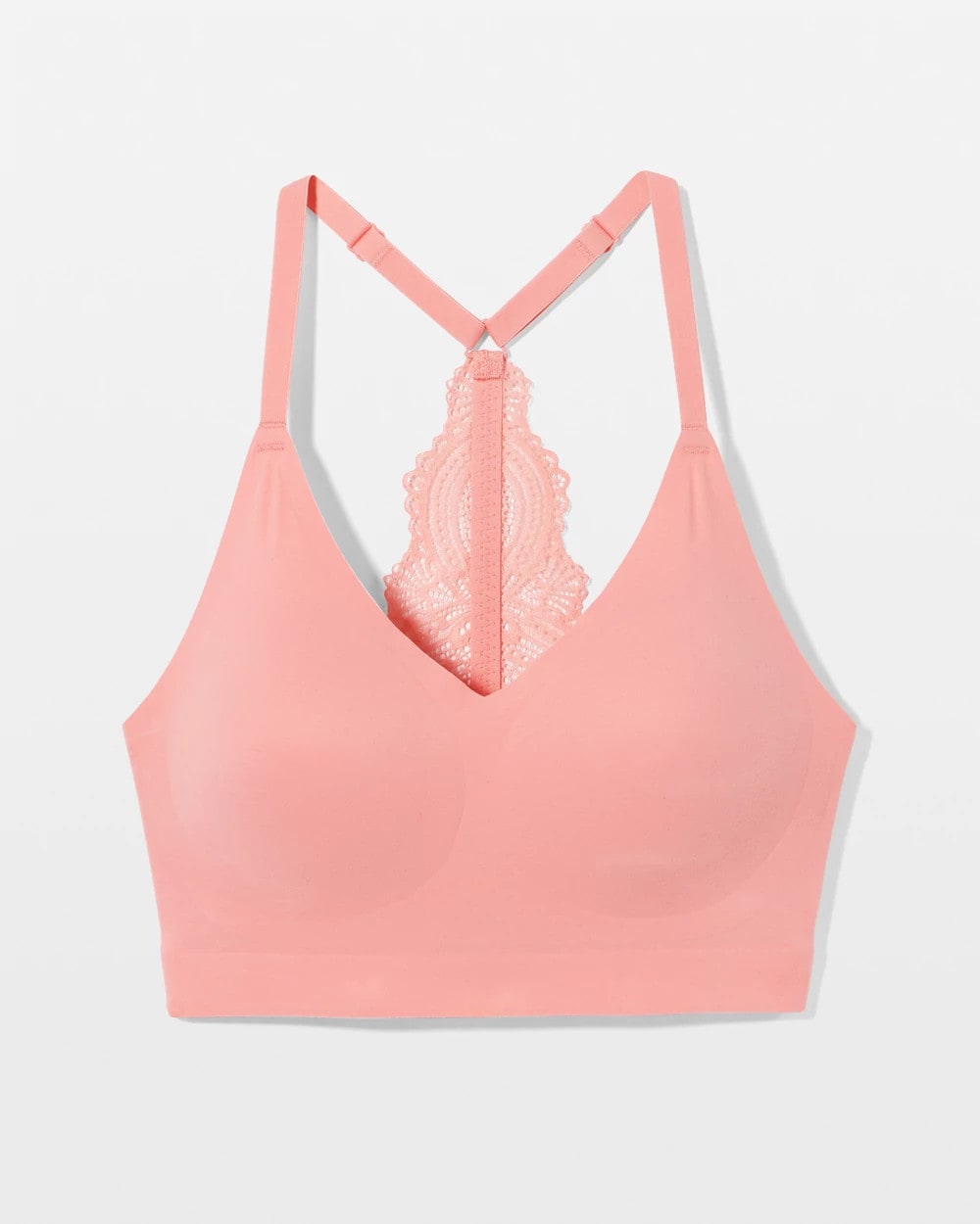 PALOMA GLOW Racerback Bralette with Lace Back