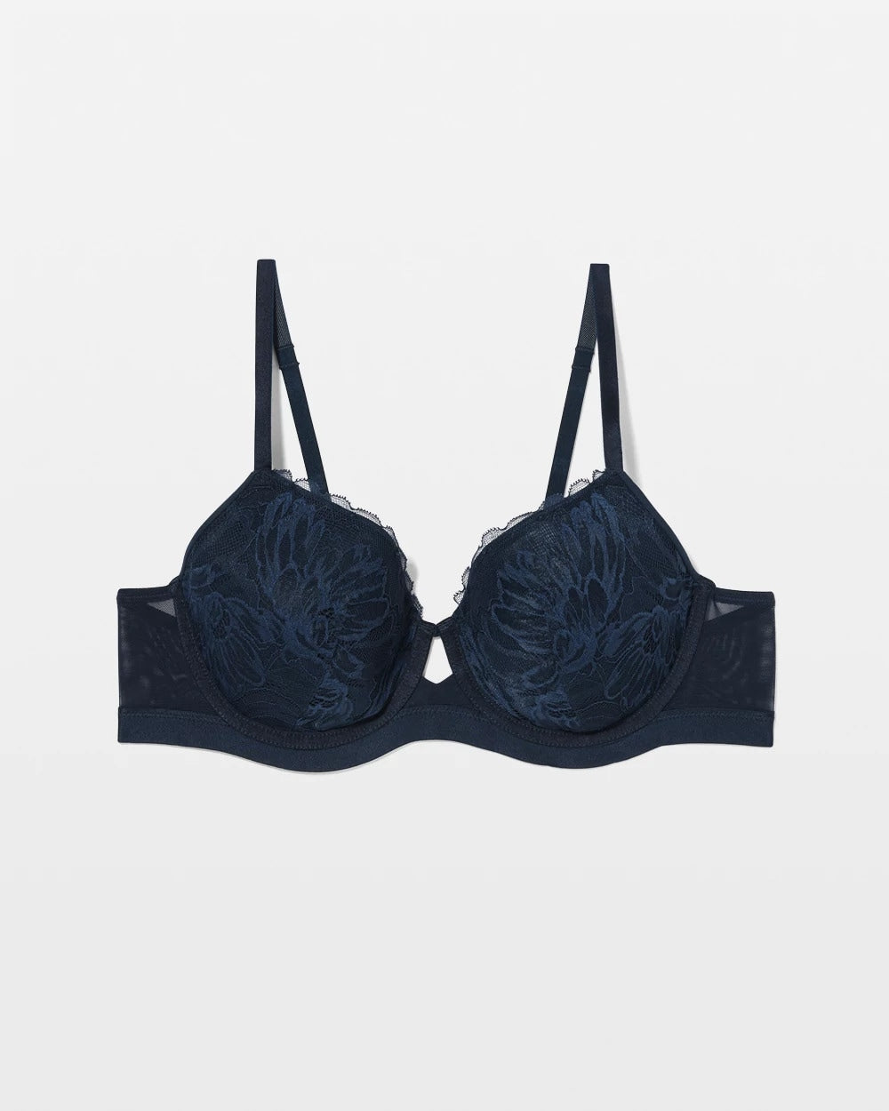 NIGHTFALL NAVY Perfect Coverage Bra with Lace