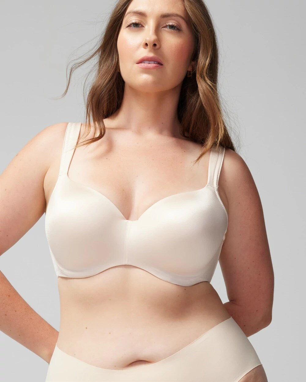 PALE SAND Balconette Bra