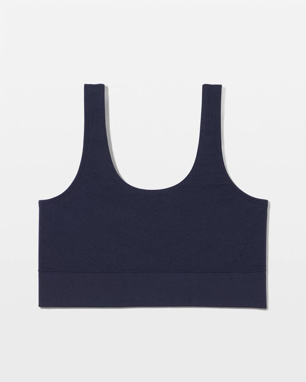 NIGHTFALL NAVY Seamless Rib Bralette