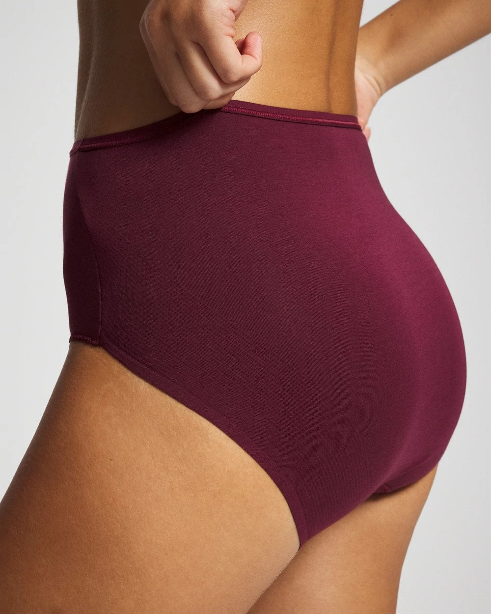 VELVET PLUM Cotton Modern Brief