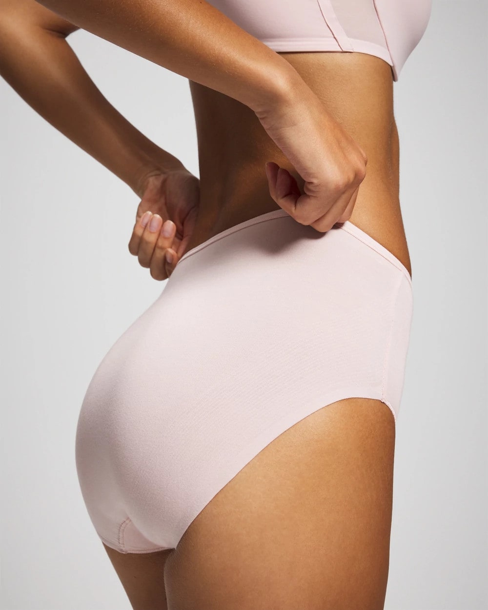 PRETTY PINK Cotton Modern Brief