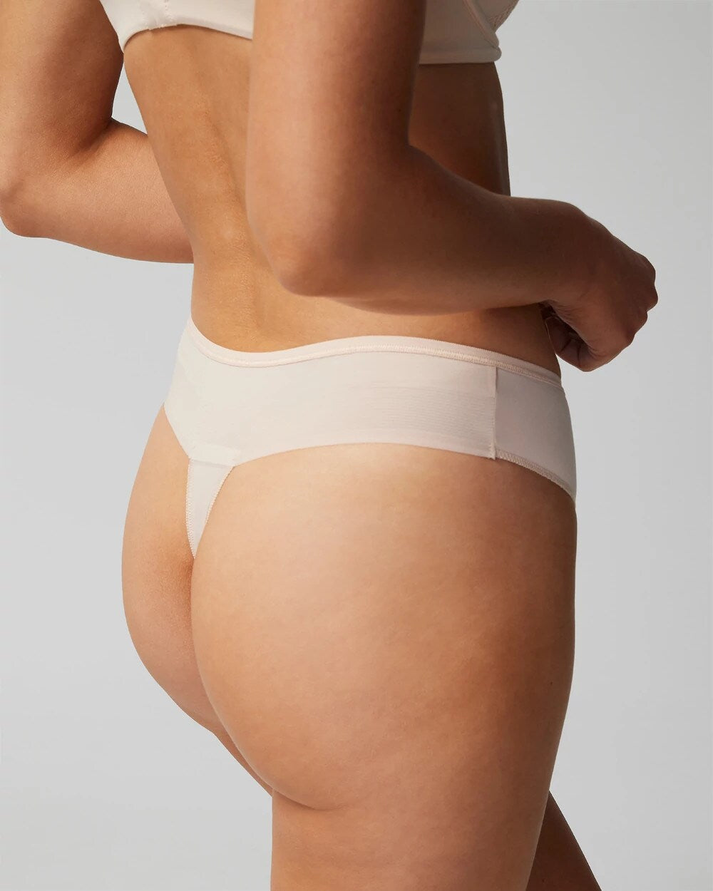 PALE SAND Thong Panty
