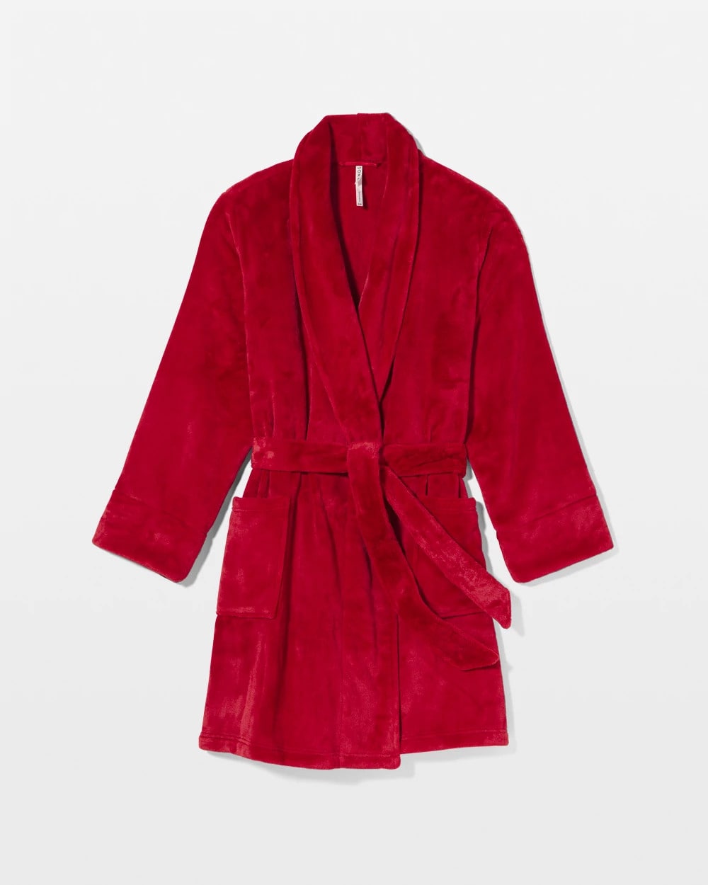 PAINT THE TOWN RED Plush Short Robe