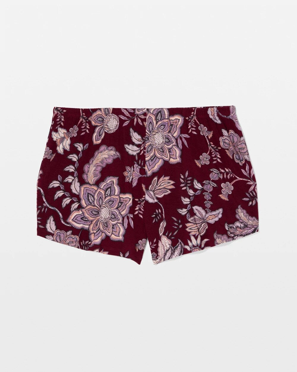 PAISLEY SPLENDOR PLUM Relaxed Pajama Short