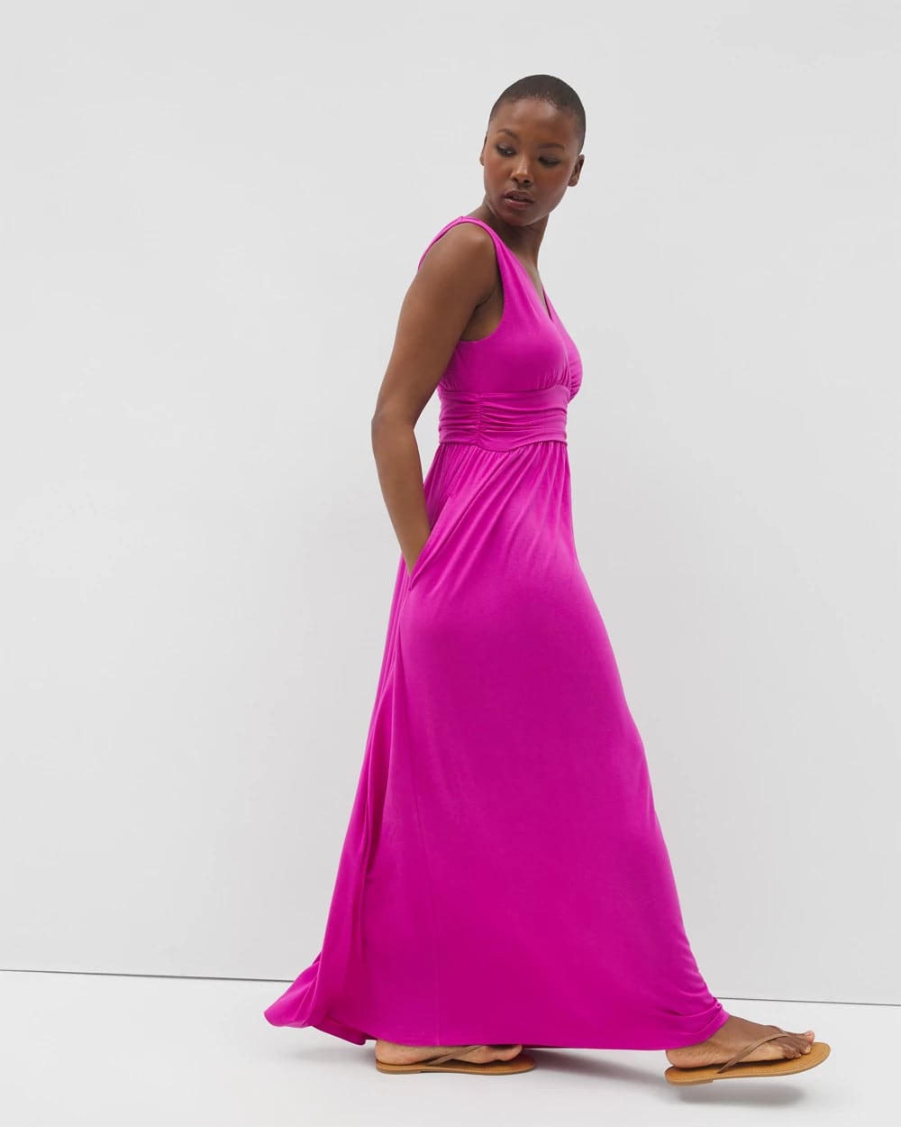 WILD BERRY Goddess Maxi Bra Dress