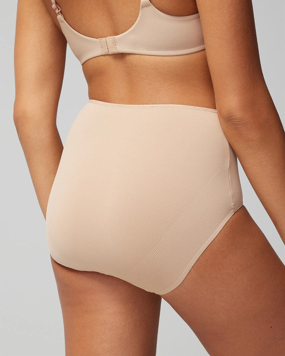 WARM AMBER High-Waist Brief Panty