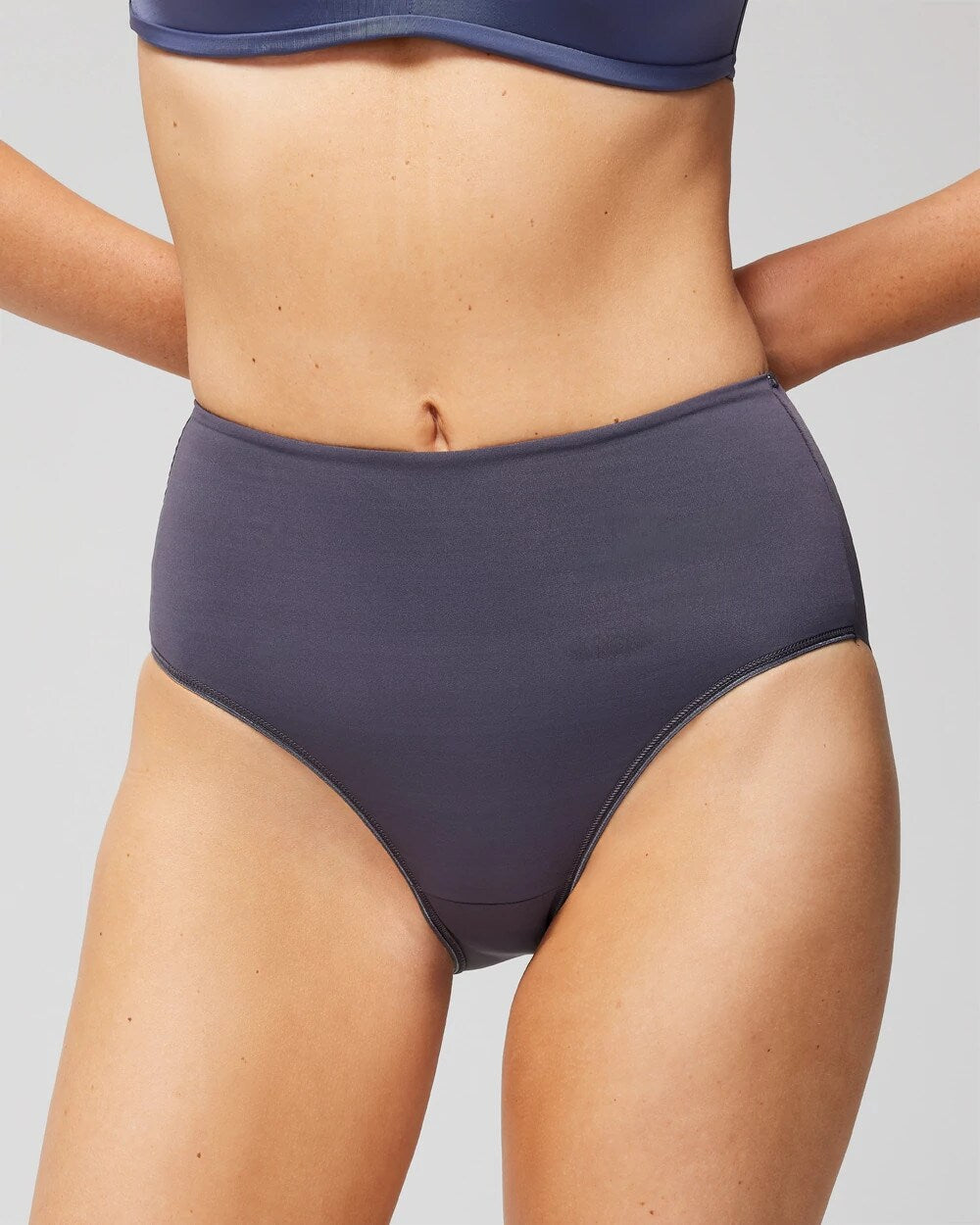 GRAY INK Tummy Modern Brief Panty