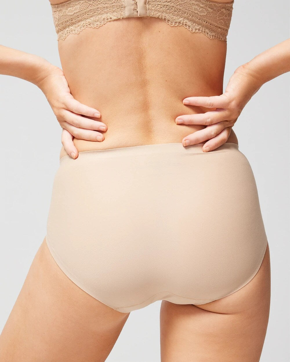 WARM AMBER Soft Stretch Modern Brief Panty