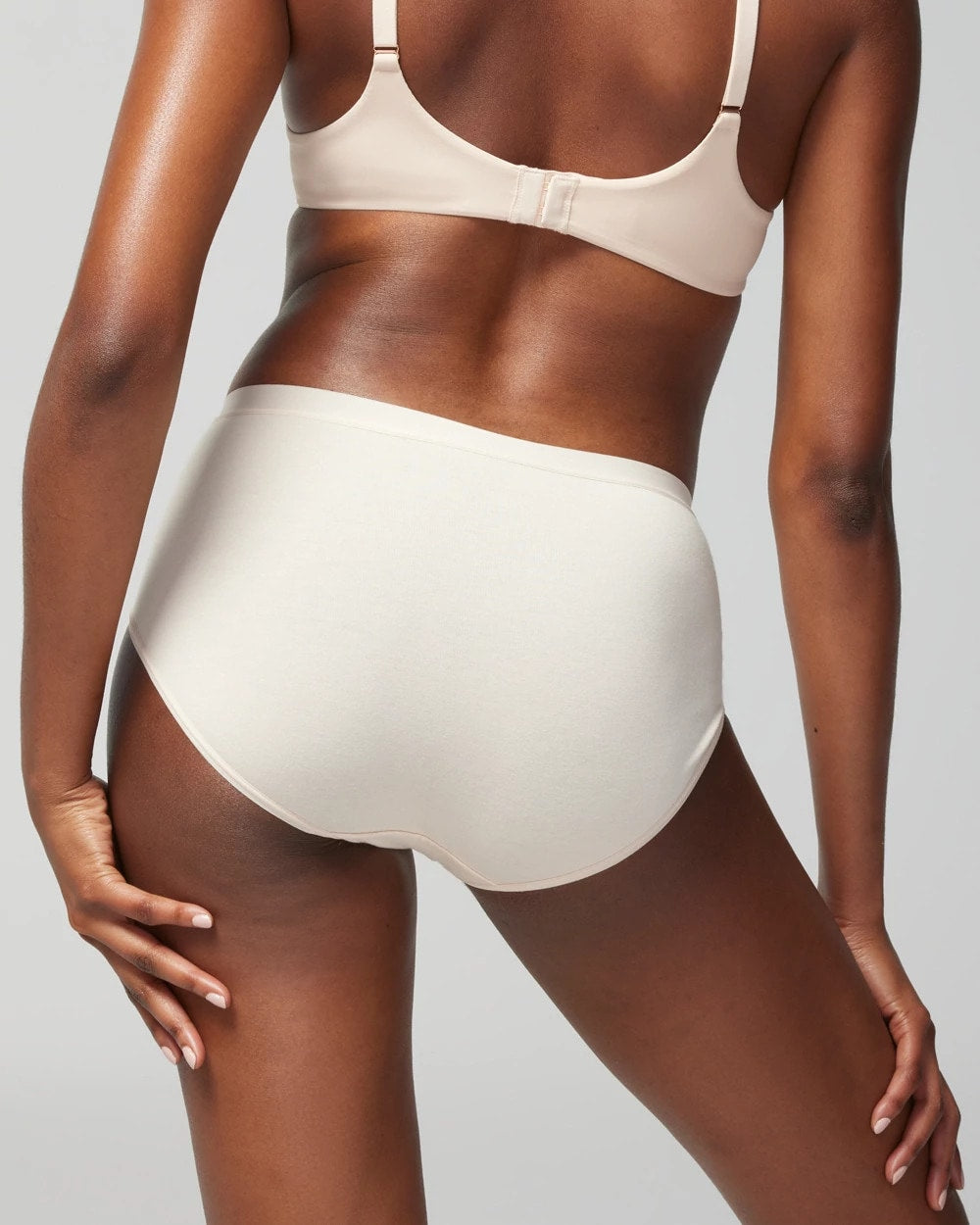 PALE SAND Cotton Modern Brief Panty