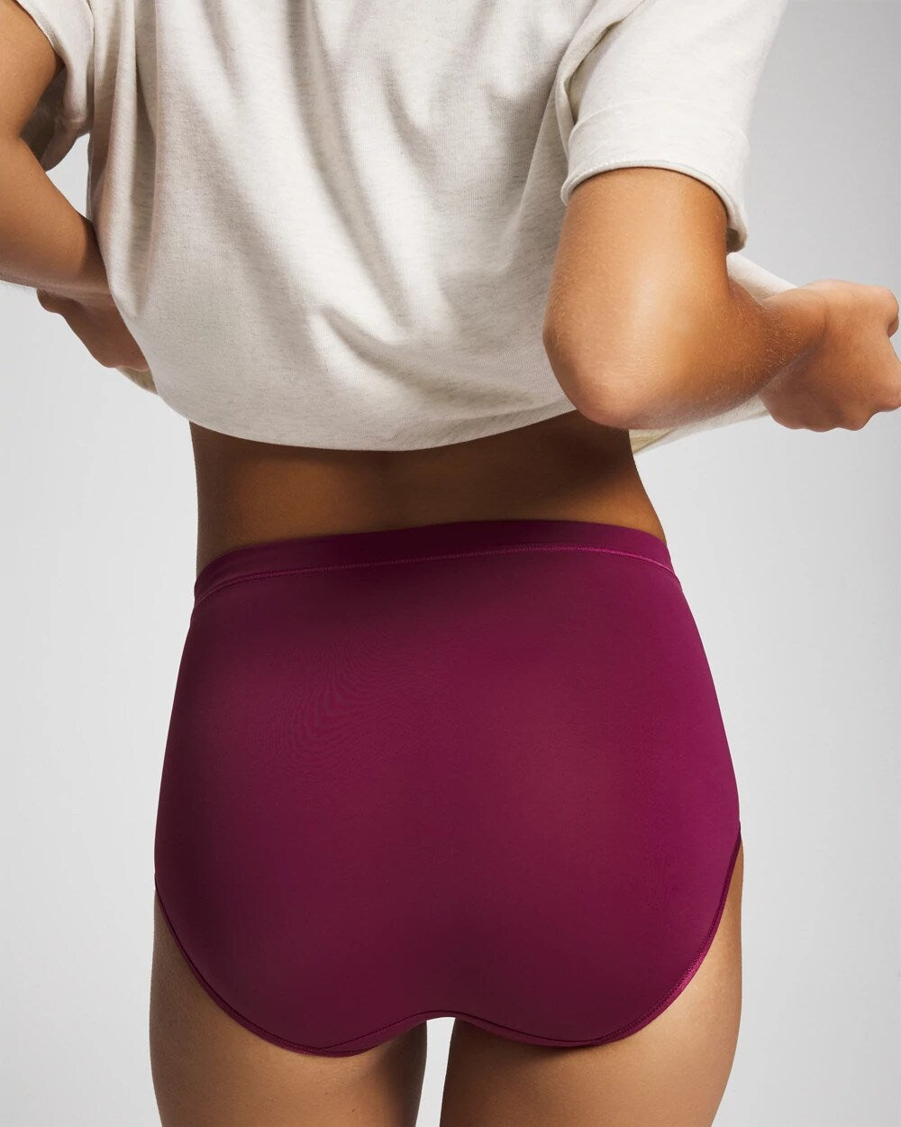 POMEGRANATE WINE Modern Brief Panty