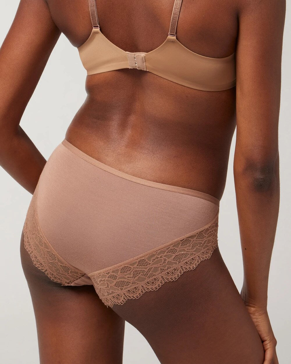 WARM SIENNA Hipster Panty with Enchanting Lace