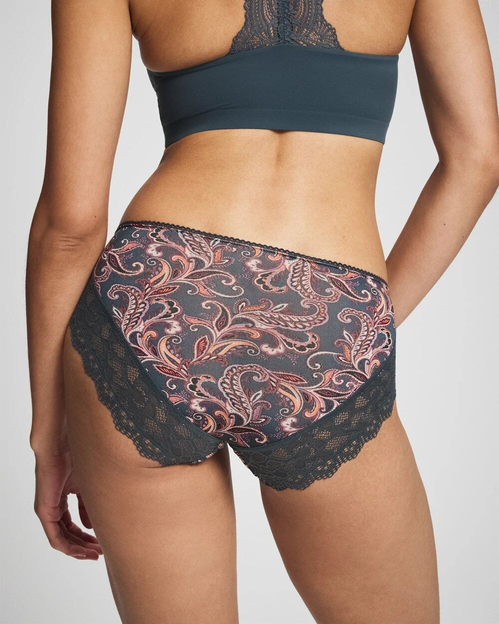 IMPERIAL PAISLEY M PET Lace Hipster