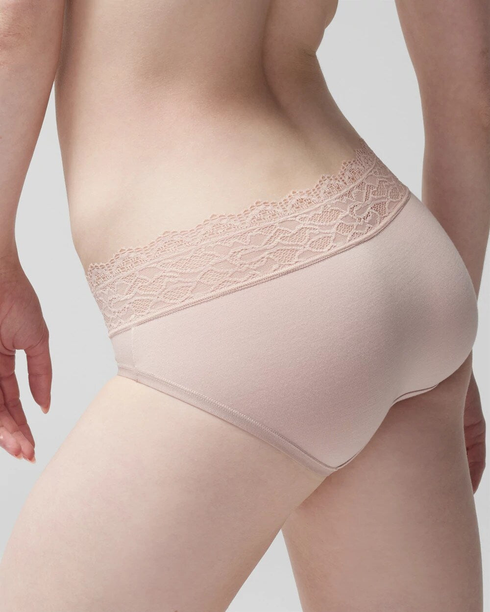 ADOBE ROSE Hipster Panty with Enchanting Lace