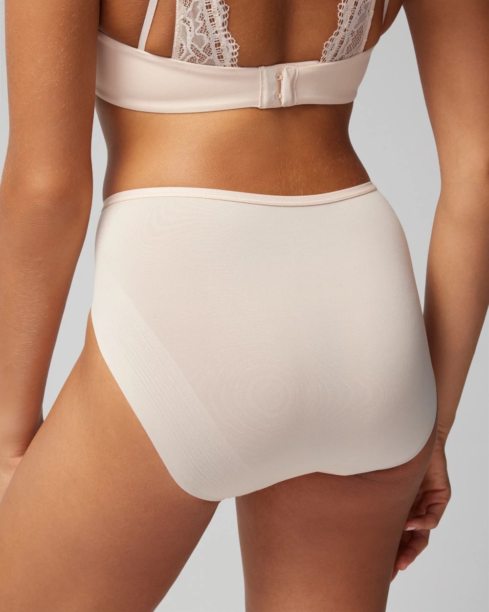 PALE SAND High-Leg Panty