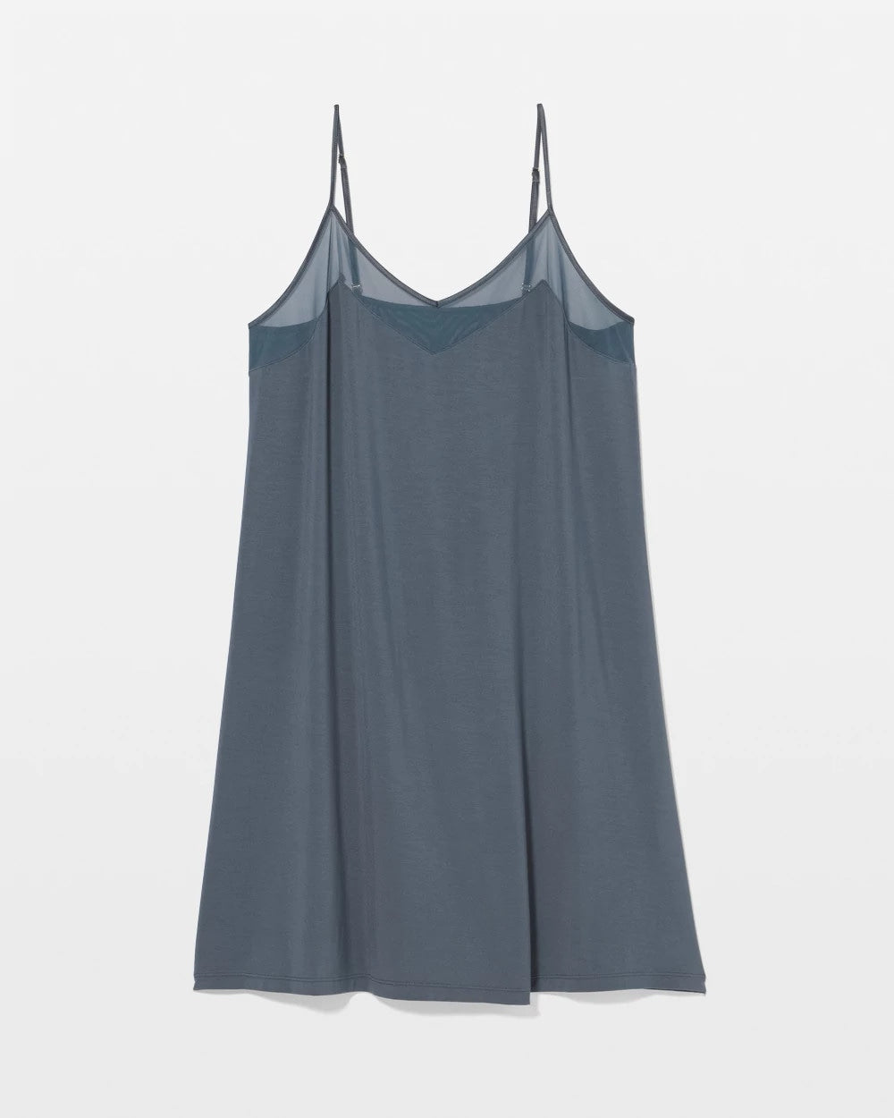 PETROL Mesh Trim Chemise