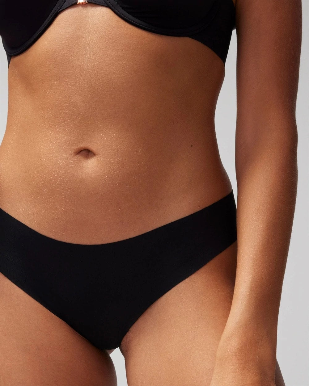 BLACK Thong Panty