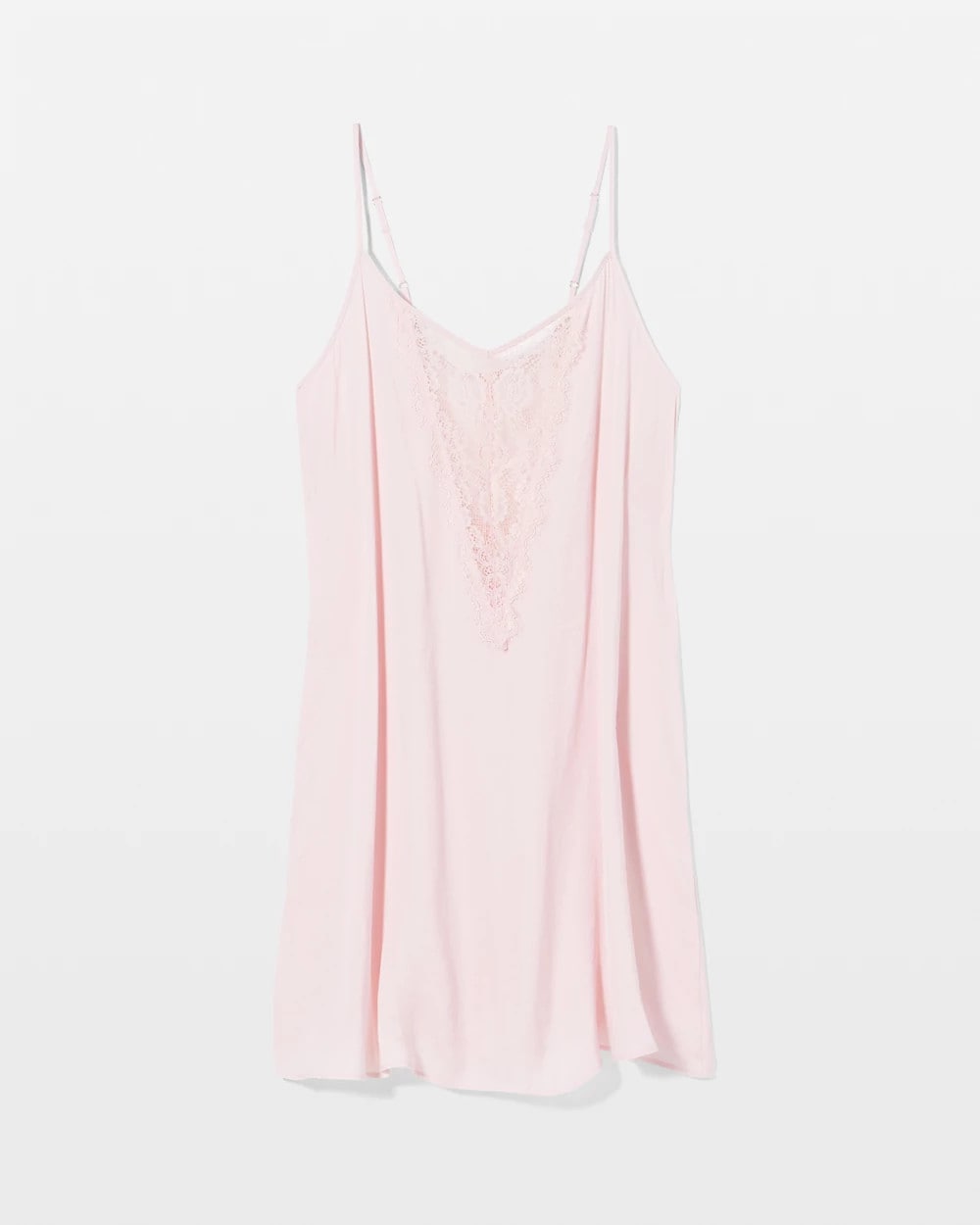 PRETTY PINK Lace Chemise