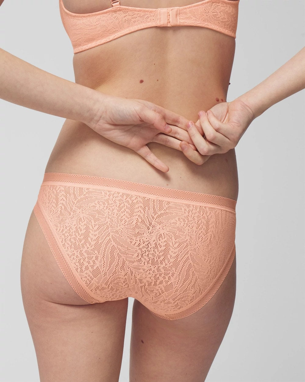 APRICOTTA Soma Bikini Panty with Stretch Lace