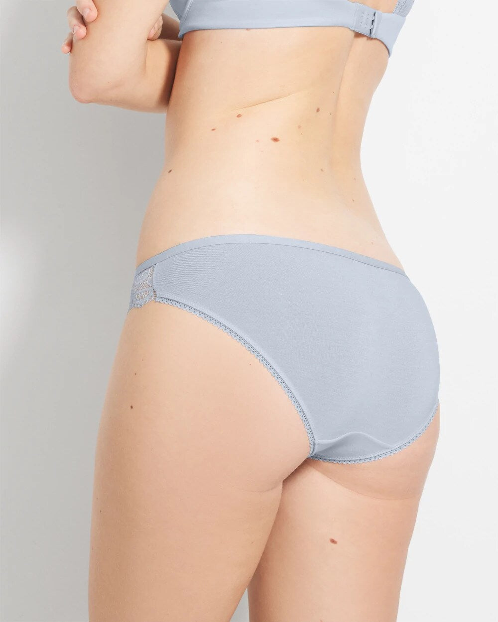 BLUE MIST Bikini Panty with Enchanting Lace