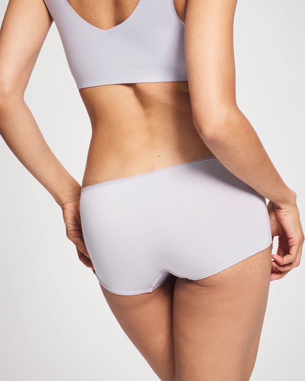 BLUE OPAL Lace Boyshort Panty