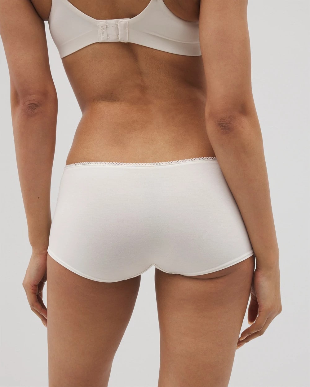 IVORY Lace Boyshort Panty
