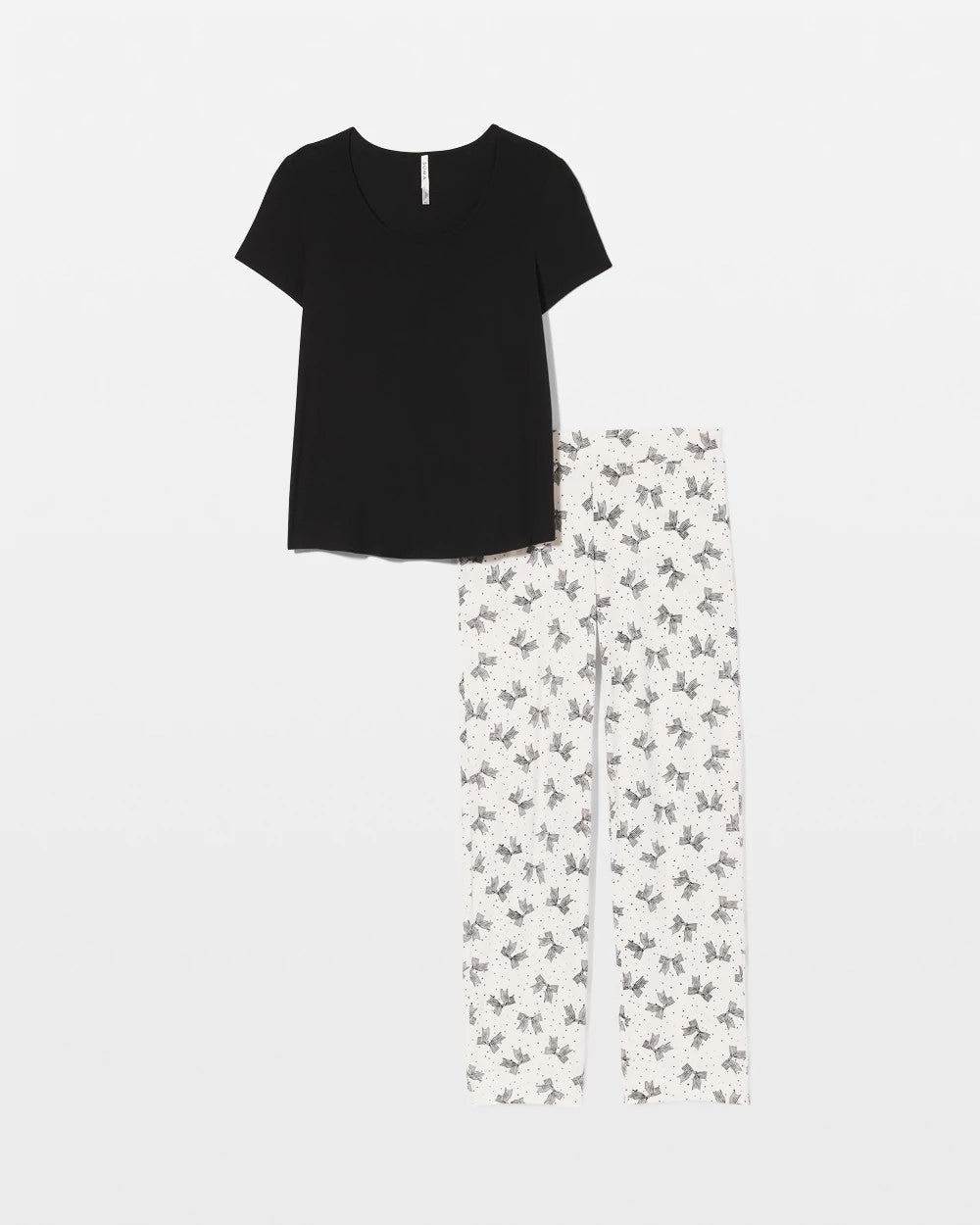 THATS A WRAP CHAMP MICRO Packaged Short-Sleeve Pant Pajama Set