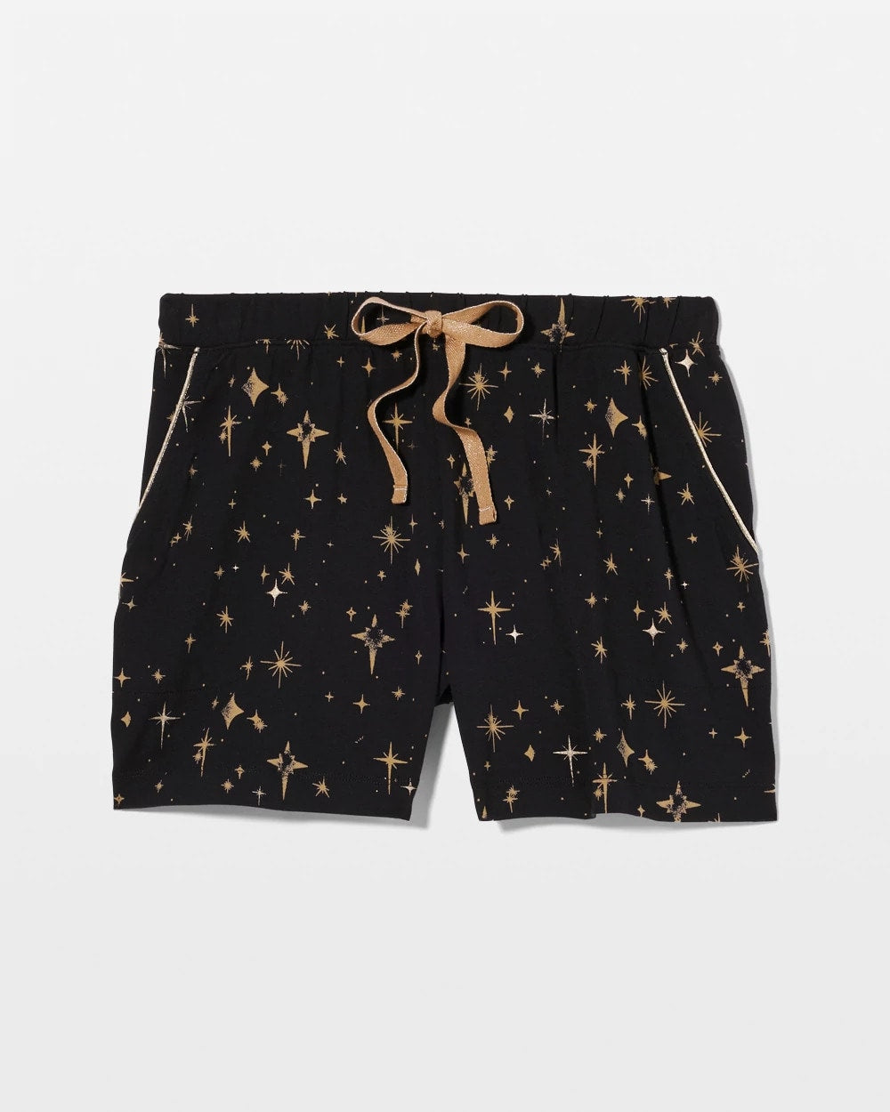 STELLAR SCENE BLACK/FOIL Pajama Shorts