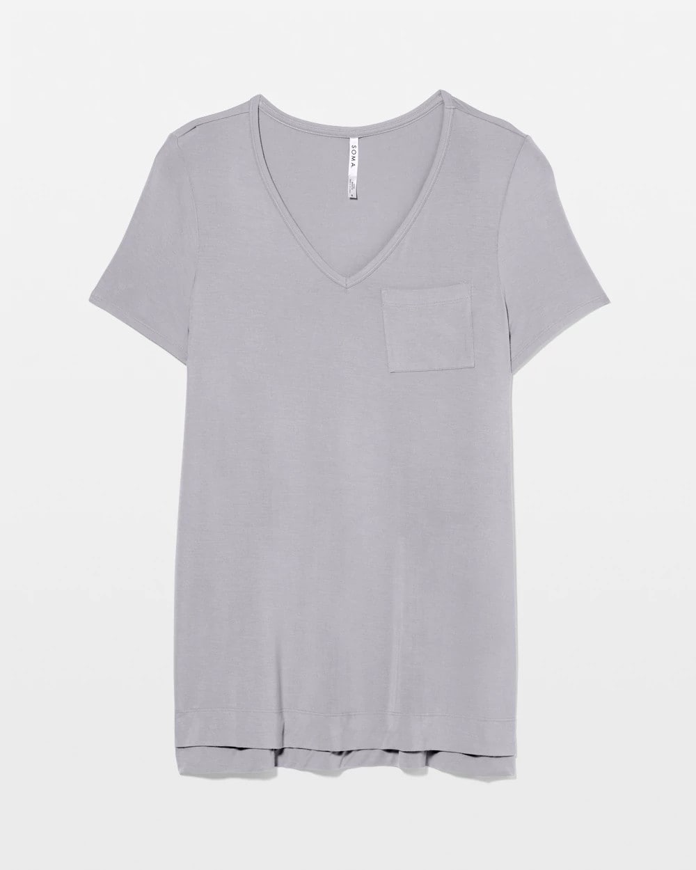 MOONSTONE Short Sleeve Pajama Tunic Tee