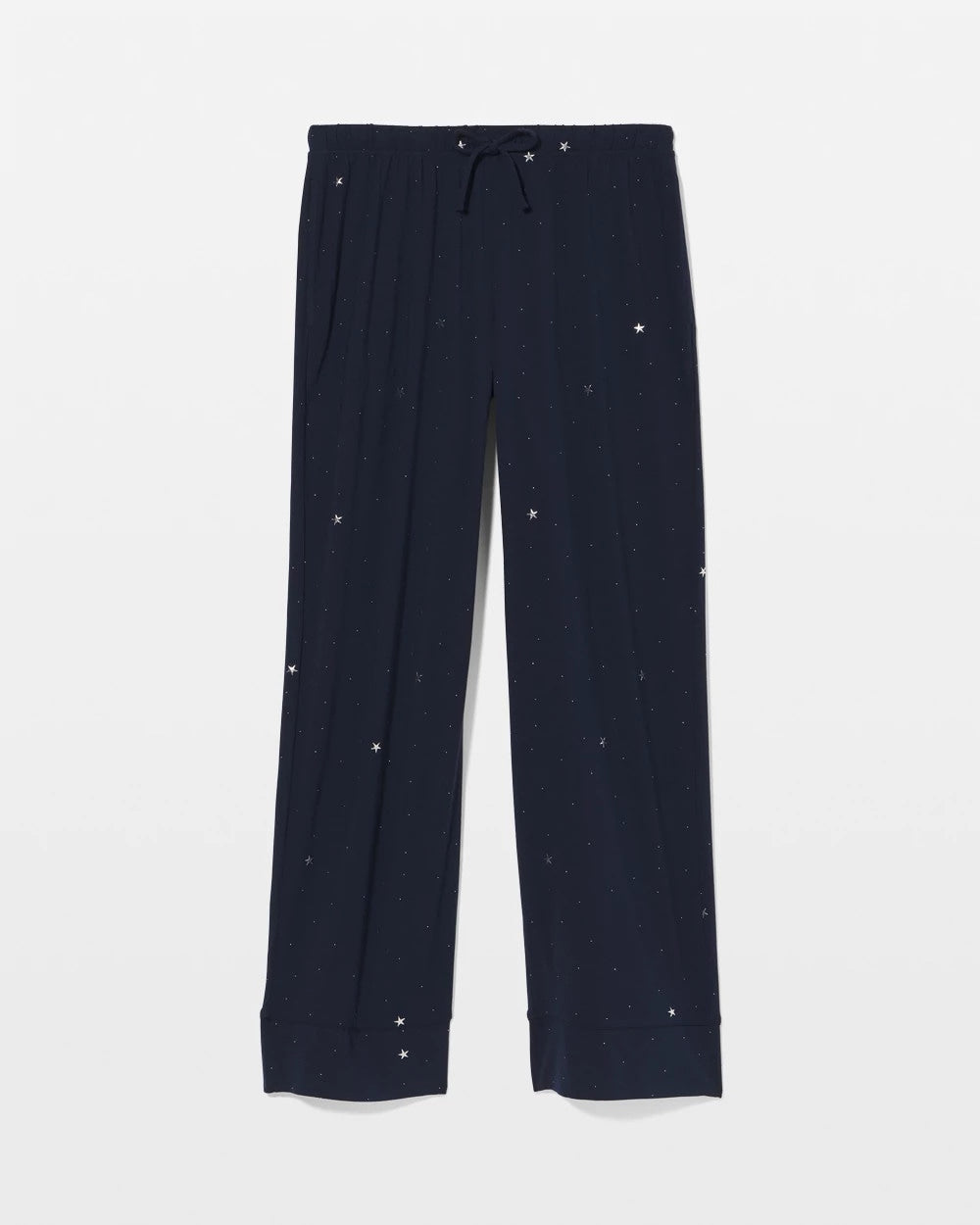 SILVER DEW DROP/NAVY Printed Pajama Pant