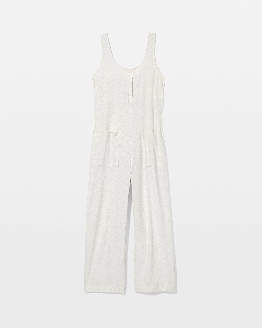 HEATHER CRYSTAL Henley Jumpsuit