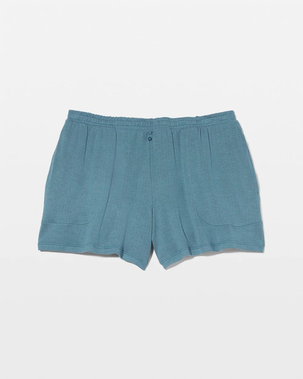 TAPESTRY Lightweight Rib Knit Pajama Shorts