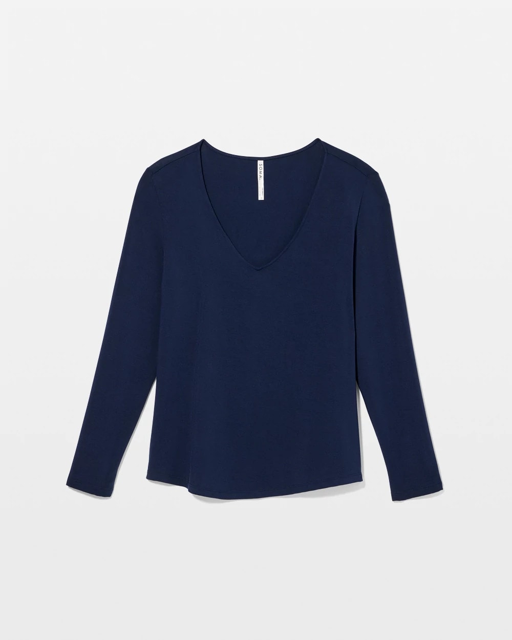 NIGHTFALL NAVY Long-Sleeve Pajama Top