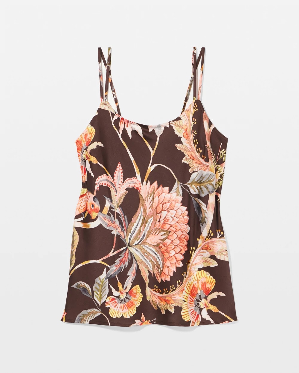 PARROT-DISO PLUME G FR Double Strap Pajama Cami