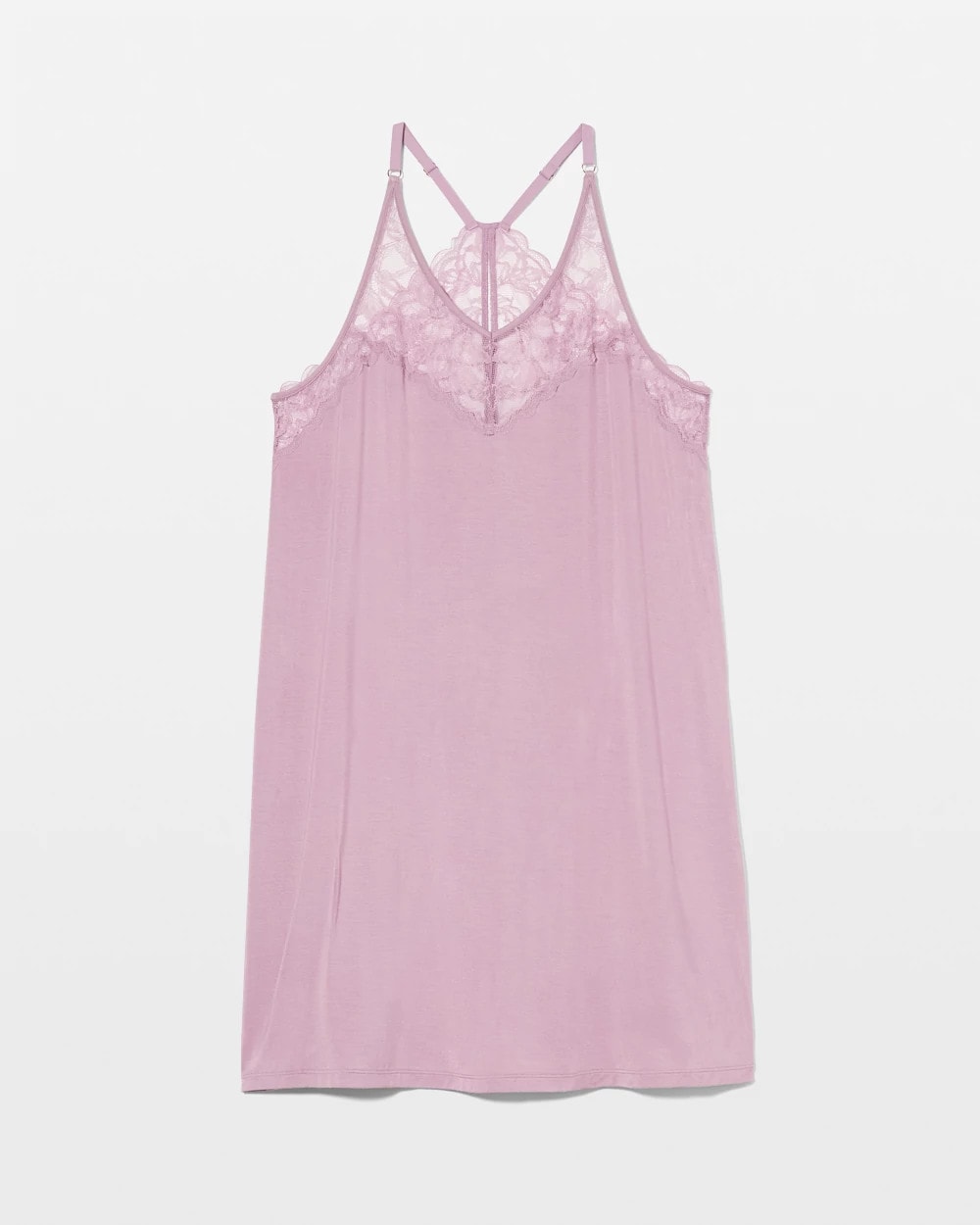 LILAC WINE Lace Chemise