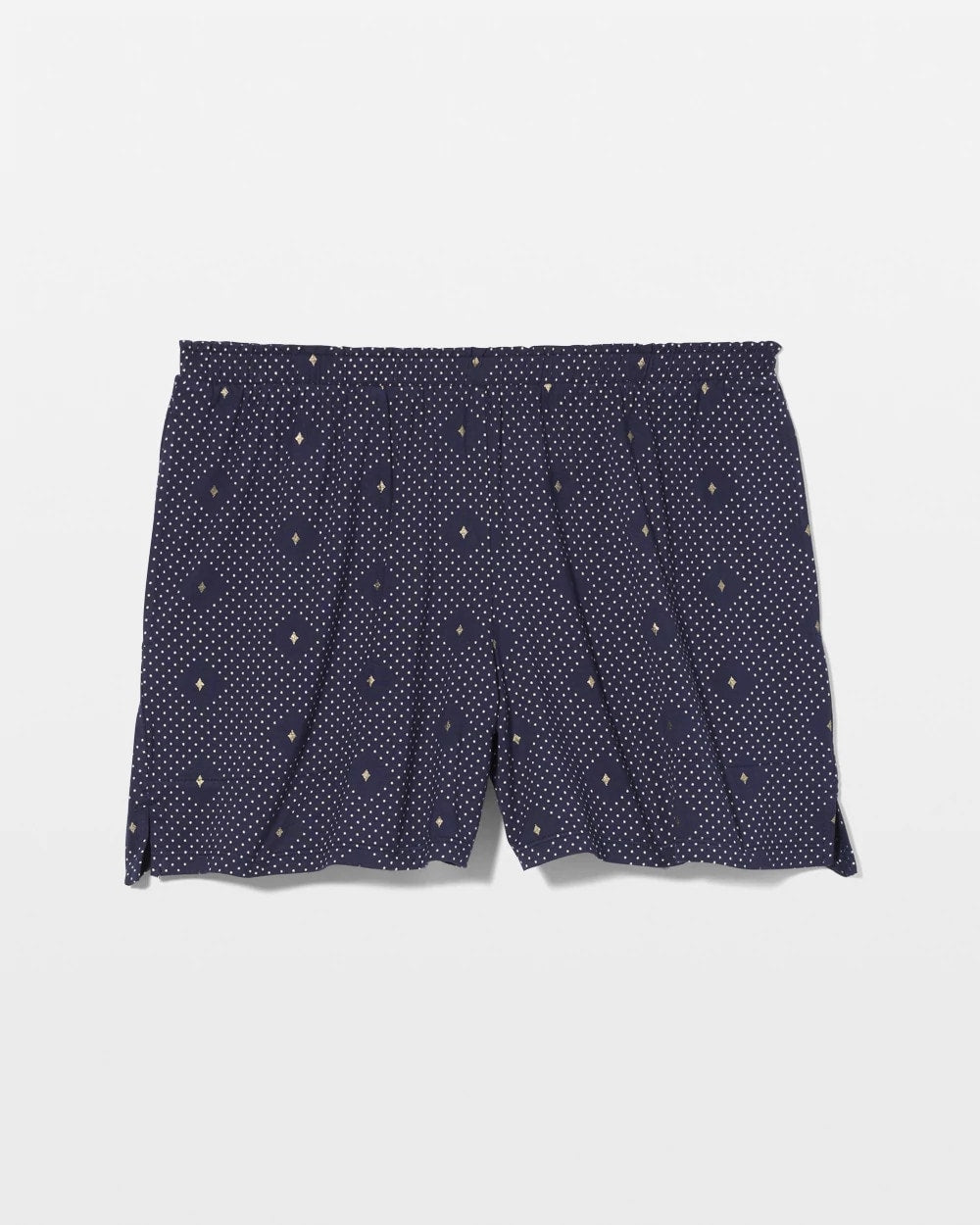 SHINE ON DOT NAVY Pajama Shorts