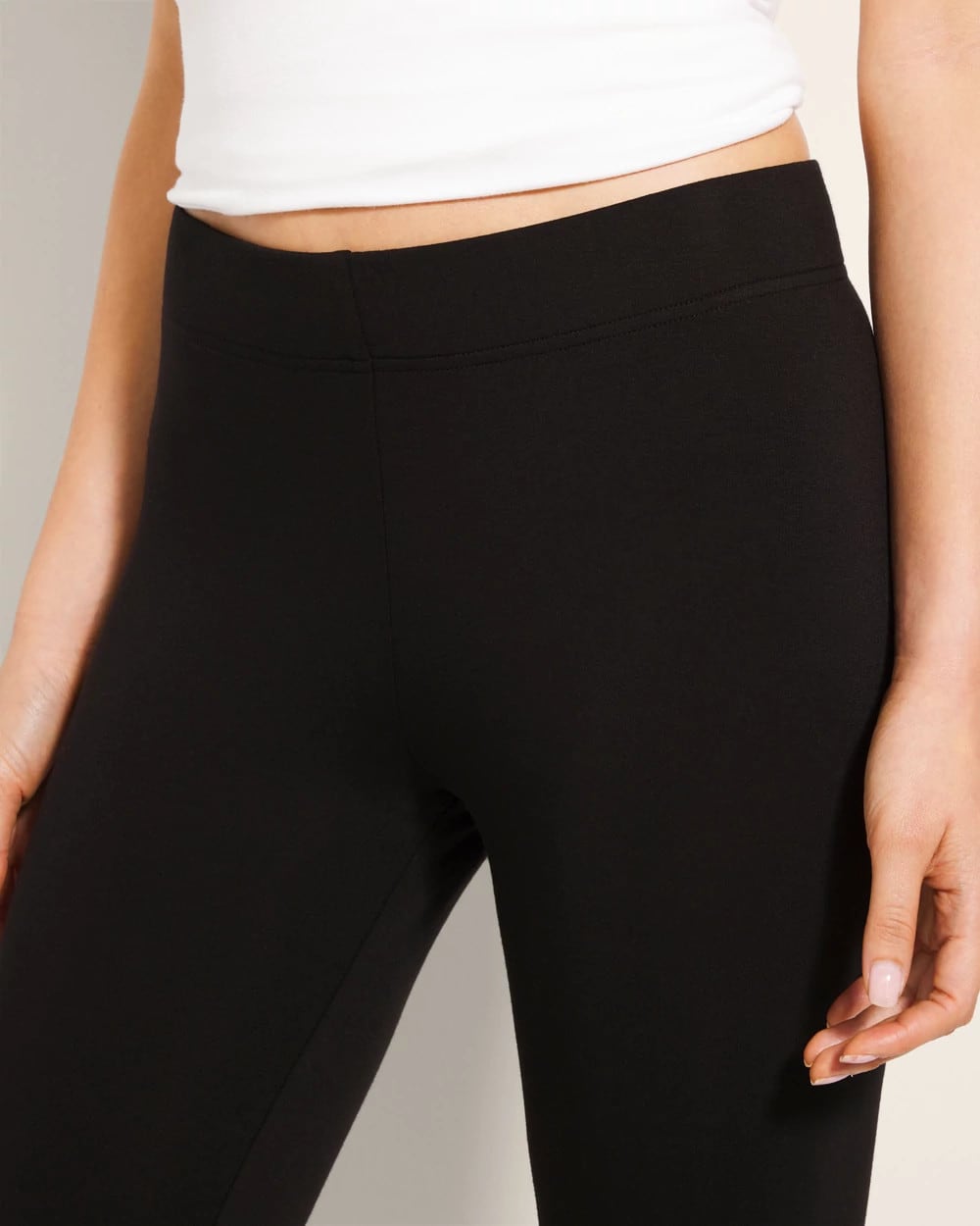 BLACK Crop Leggings