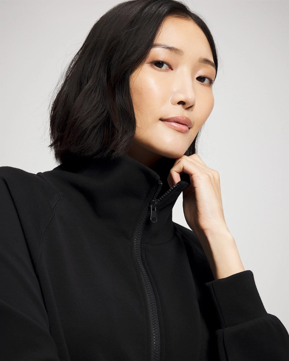 BLACK Modern Modal Jacket