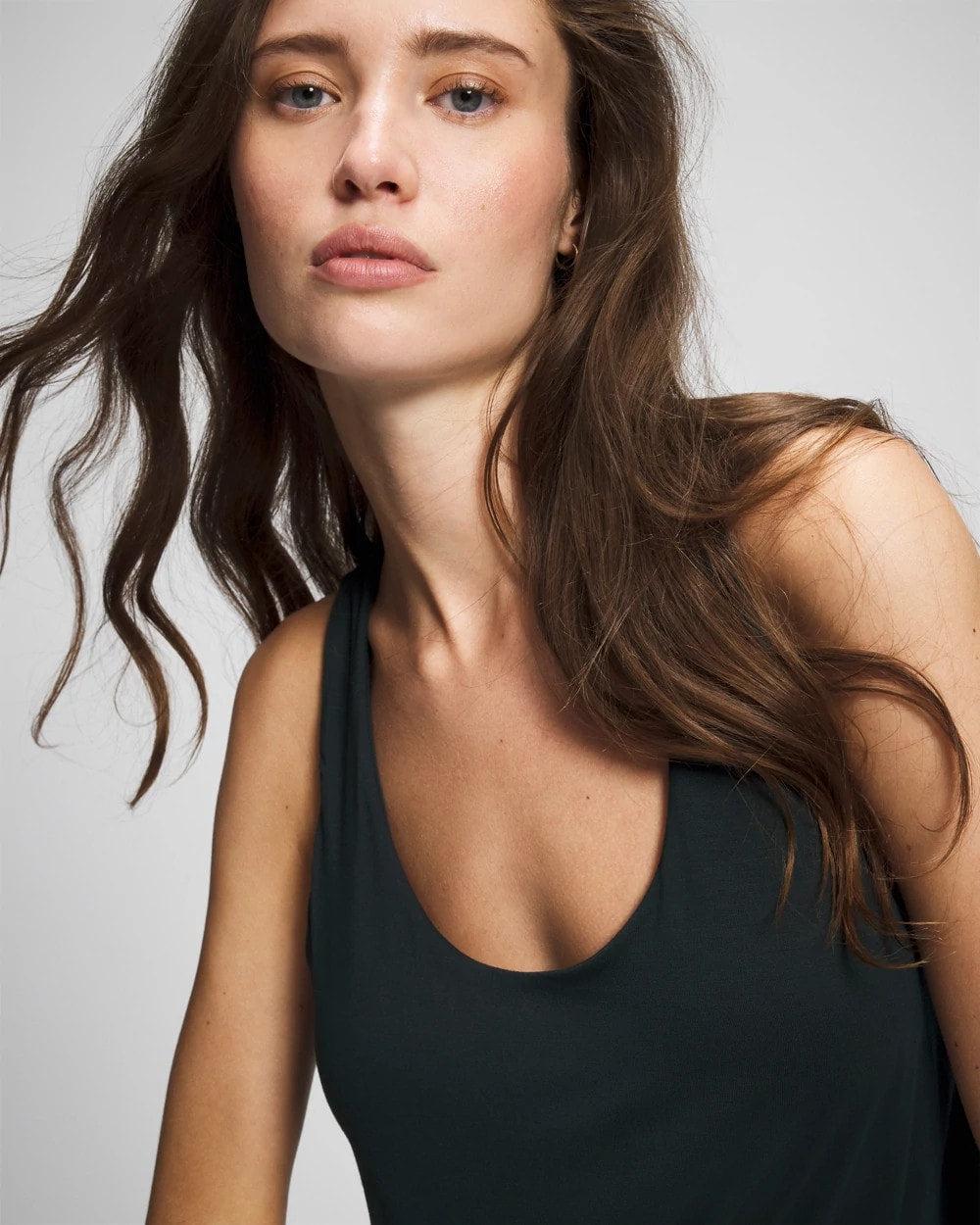 DEEPEST MARINE Soft Jersey Racerback Bra Tank