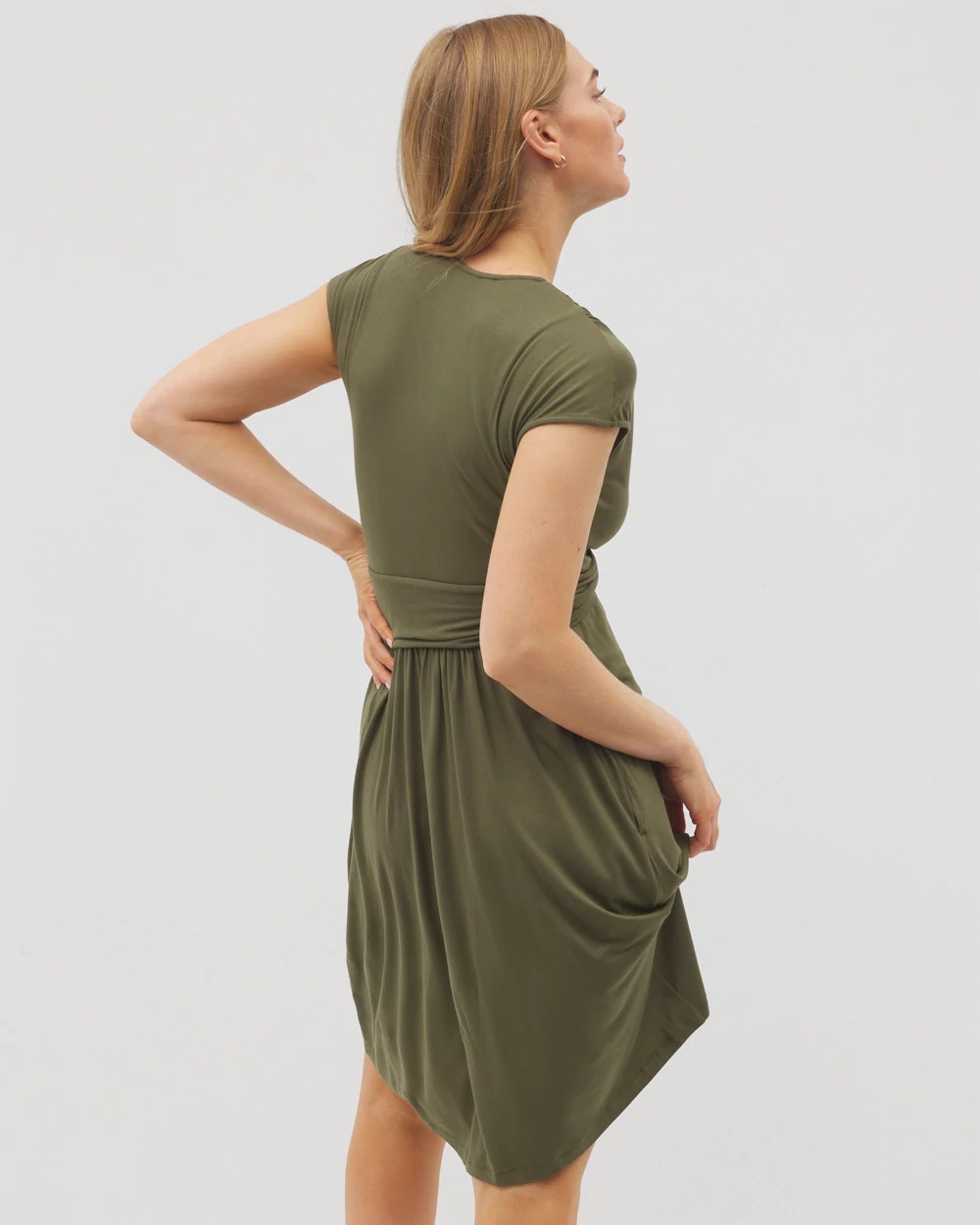 OLIVE NIGHT Twist Short Bra Dress