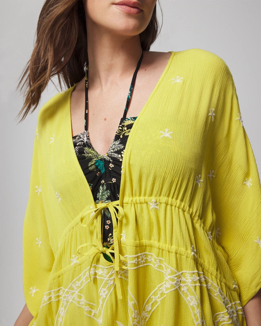KEY LIME Embroidered Cover-Up