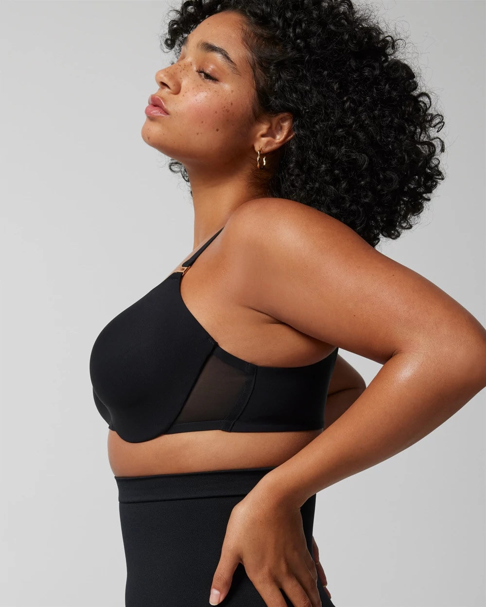 BLACK Demi Bra