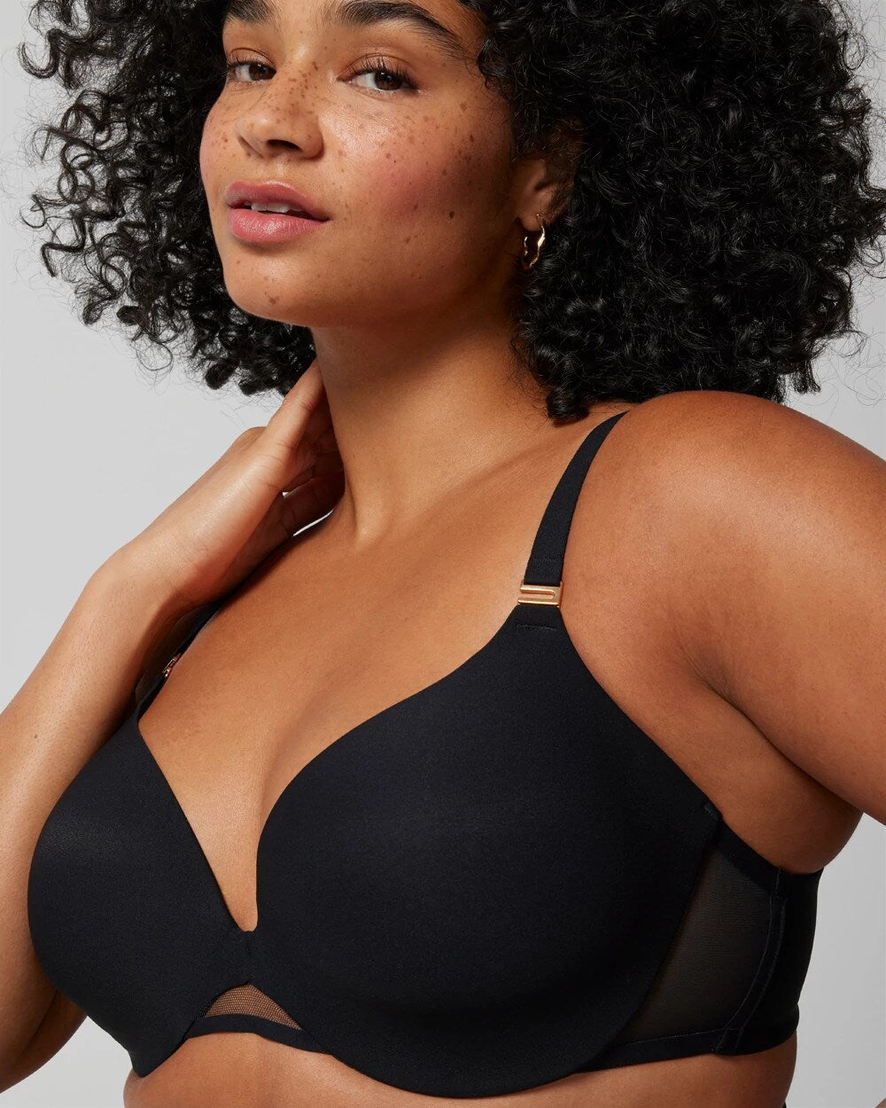 BLACK Demi Bra