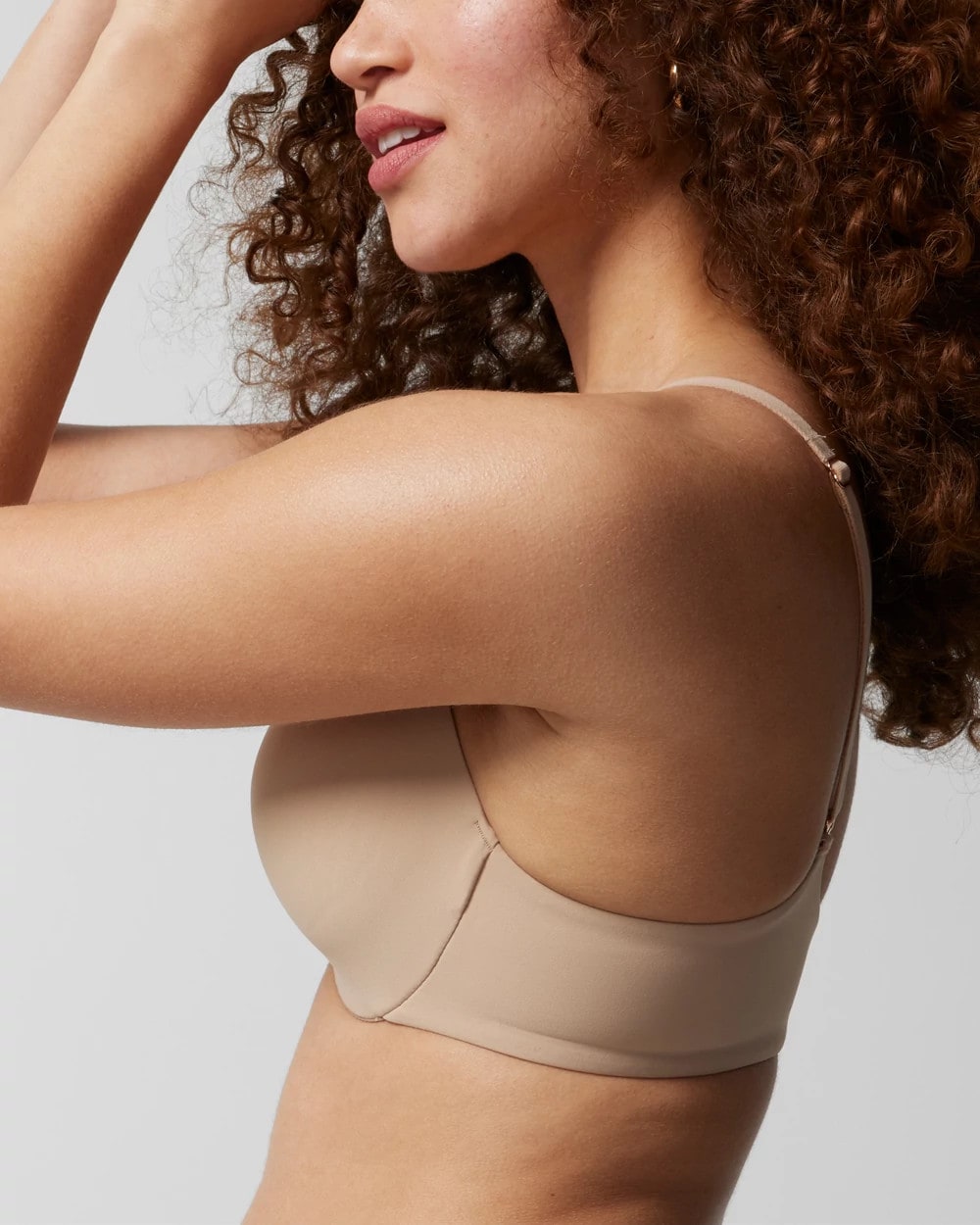 WARM AMBER Front-Close Perfect Coverage Bra