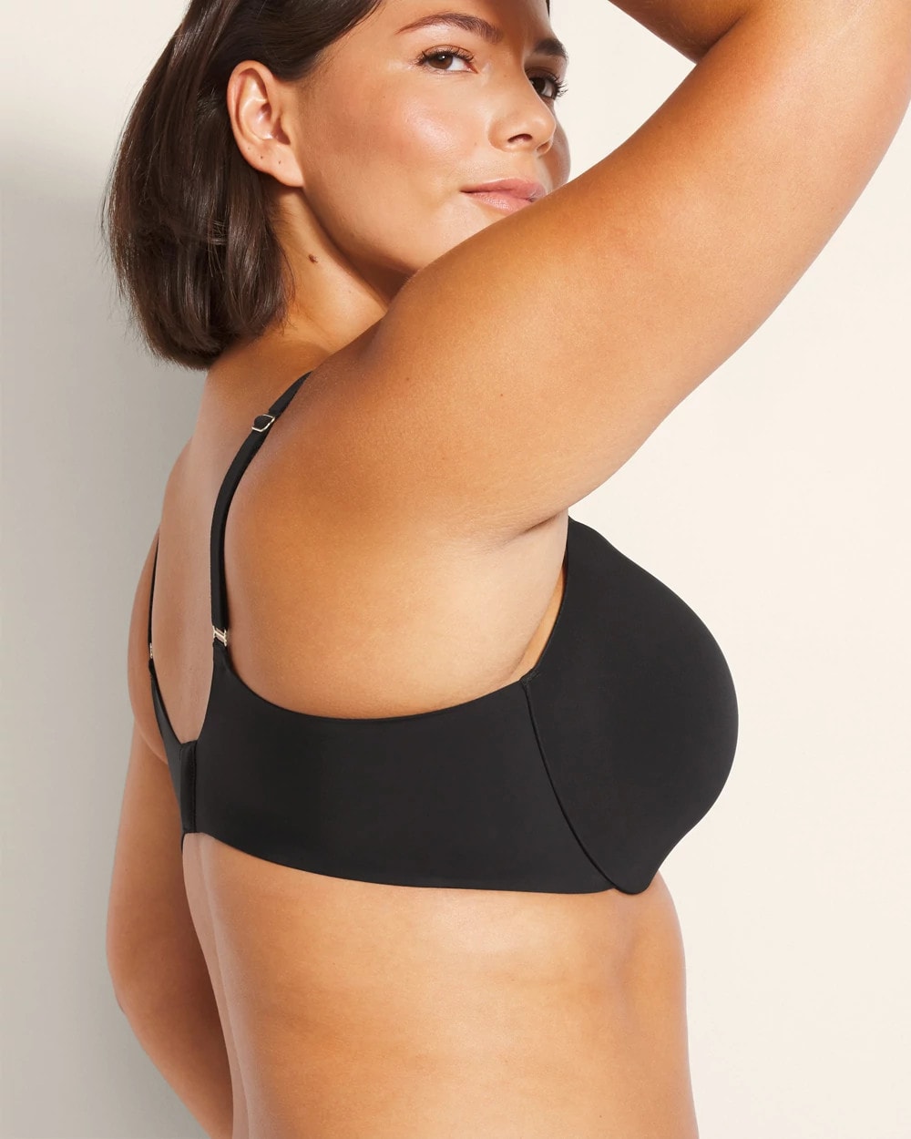 BLACK Lightly Lined Perfect Coverage Bra
