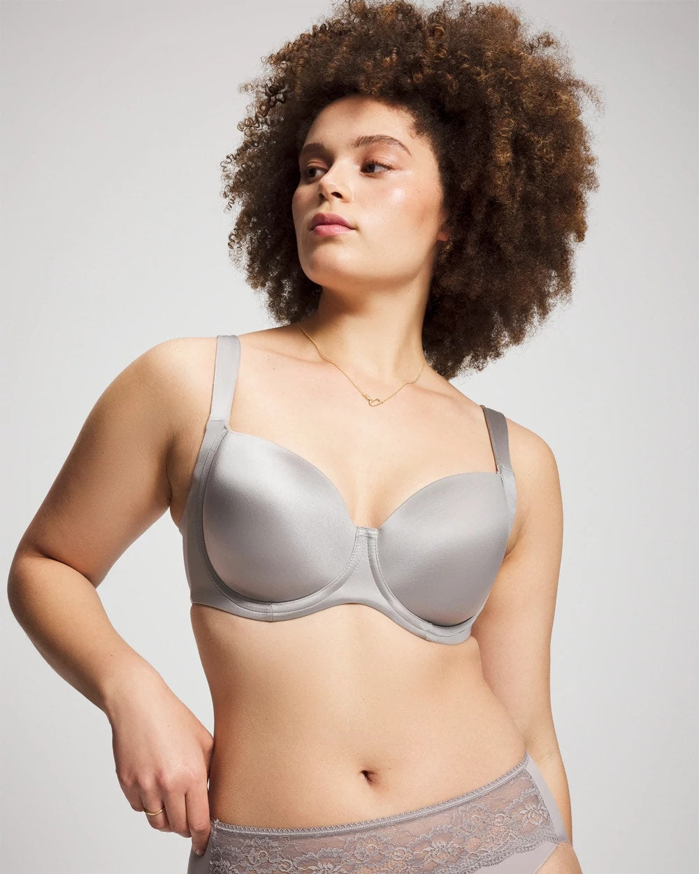 MINERAL GRAY Full Coverage Bra