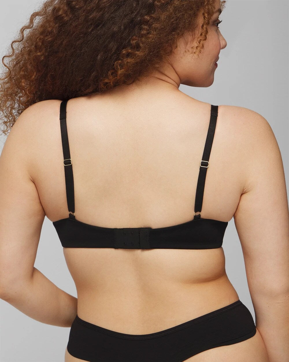 BLACK Wireless Push-Up Bra