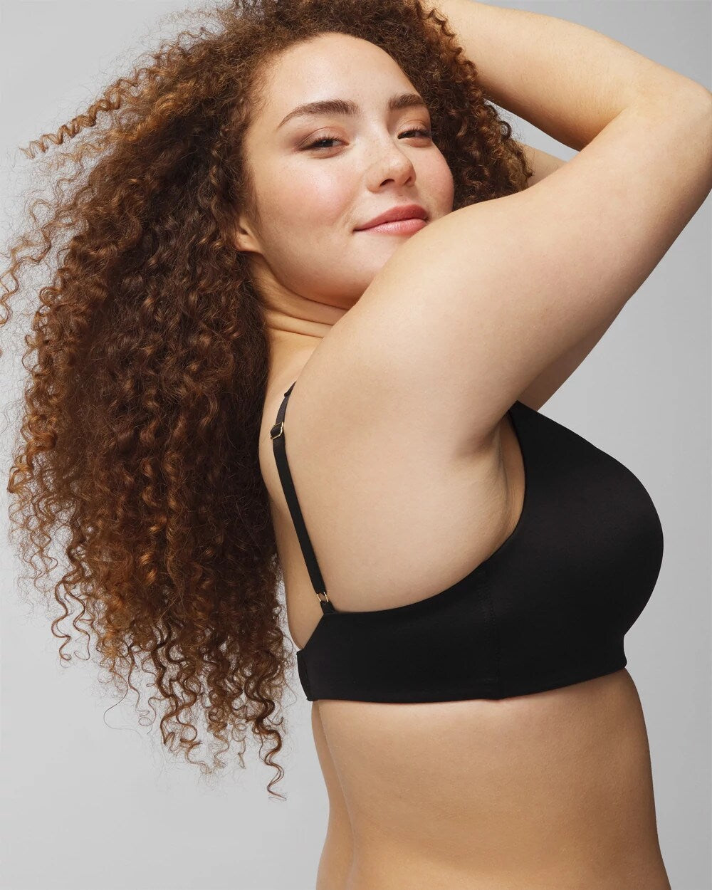 BLACK Wireless Push-Up Bra